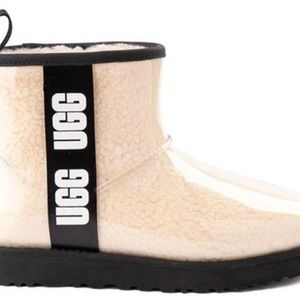 UGG Australia short off White Rain boots size 8